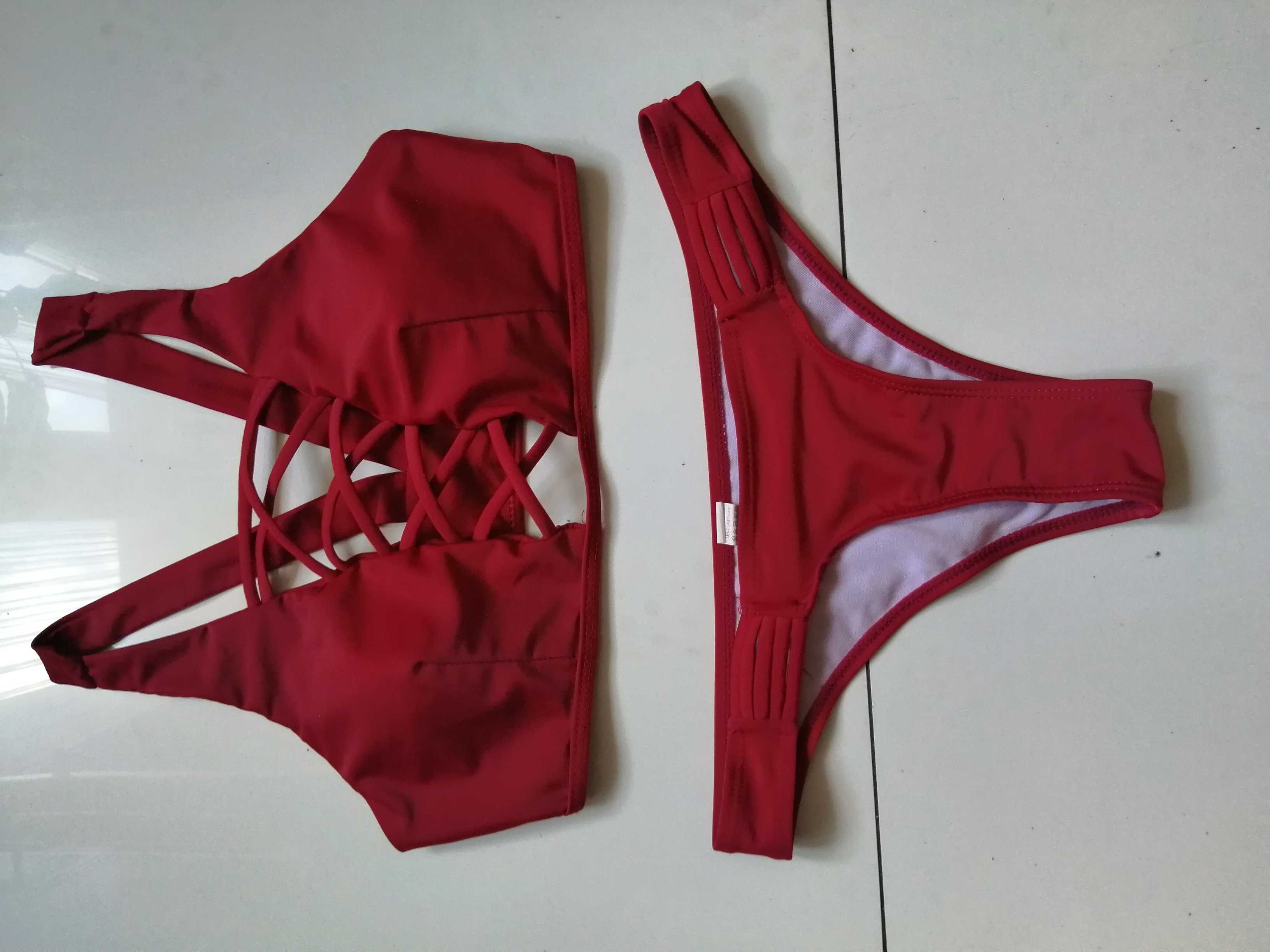 Sexy bikini ,kostium kąpielowy roz. M, czerwony