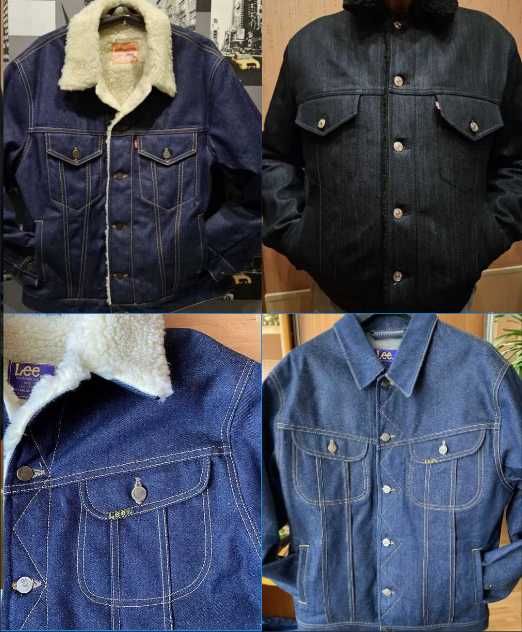 Продаю новые джинсовые куртки Levis Lee Wrangler из denim 14.5OZ