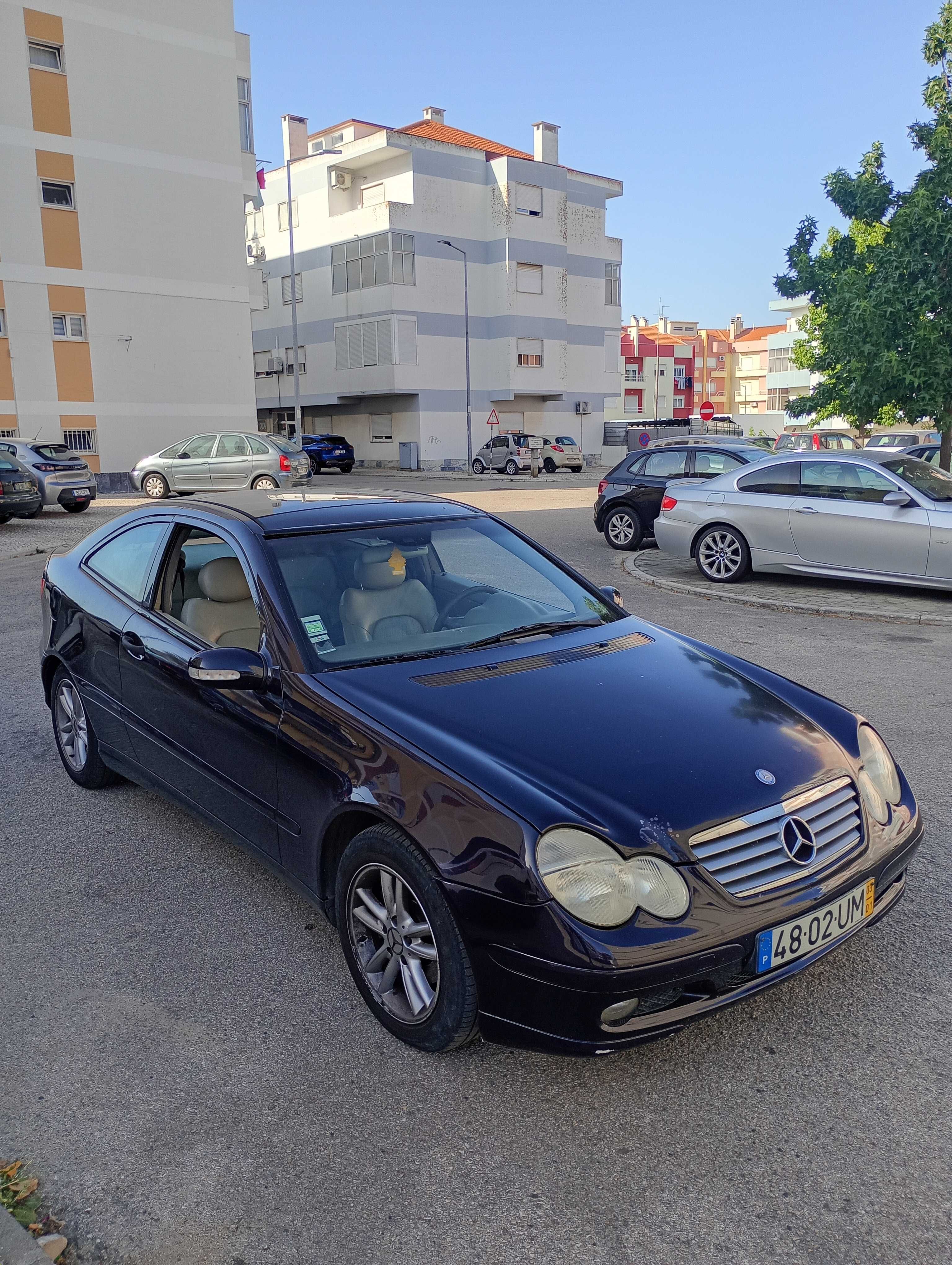 Mercedes Benz c sport coupé Kompressor 207 mil kms