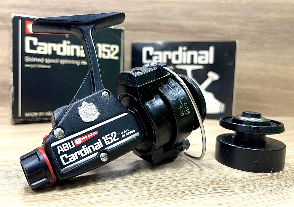 Kołowrotek kolekcjonerski ABU Garcia Cardinal 152 fabryczny zestaw