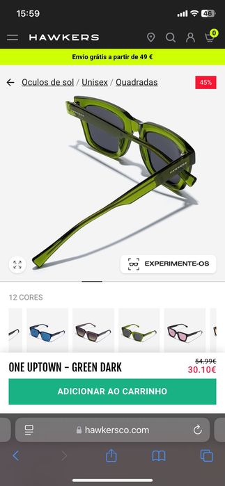 Óculos de Sol Hawkers