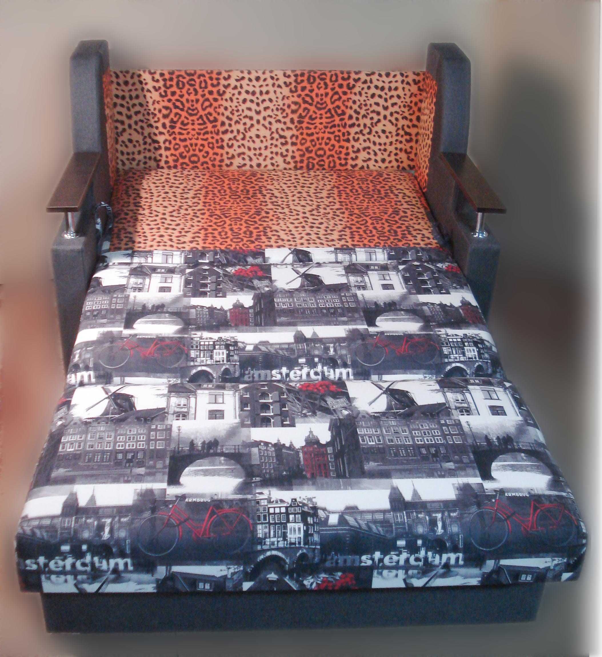 Диван кровать Марта (Амстердам) 110см Детский диван с нишей для белья