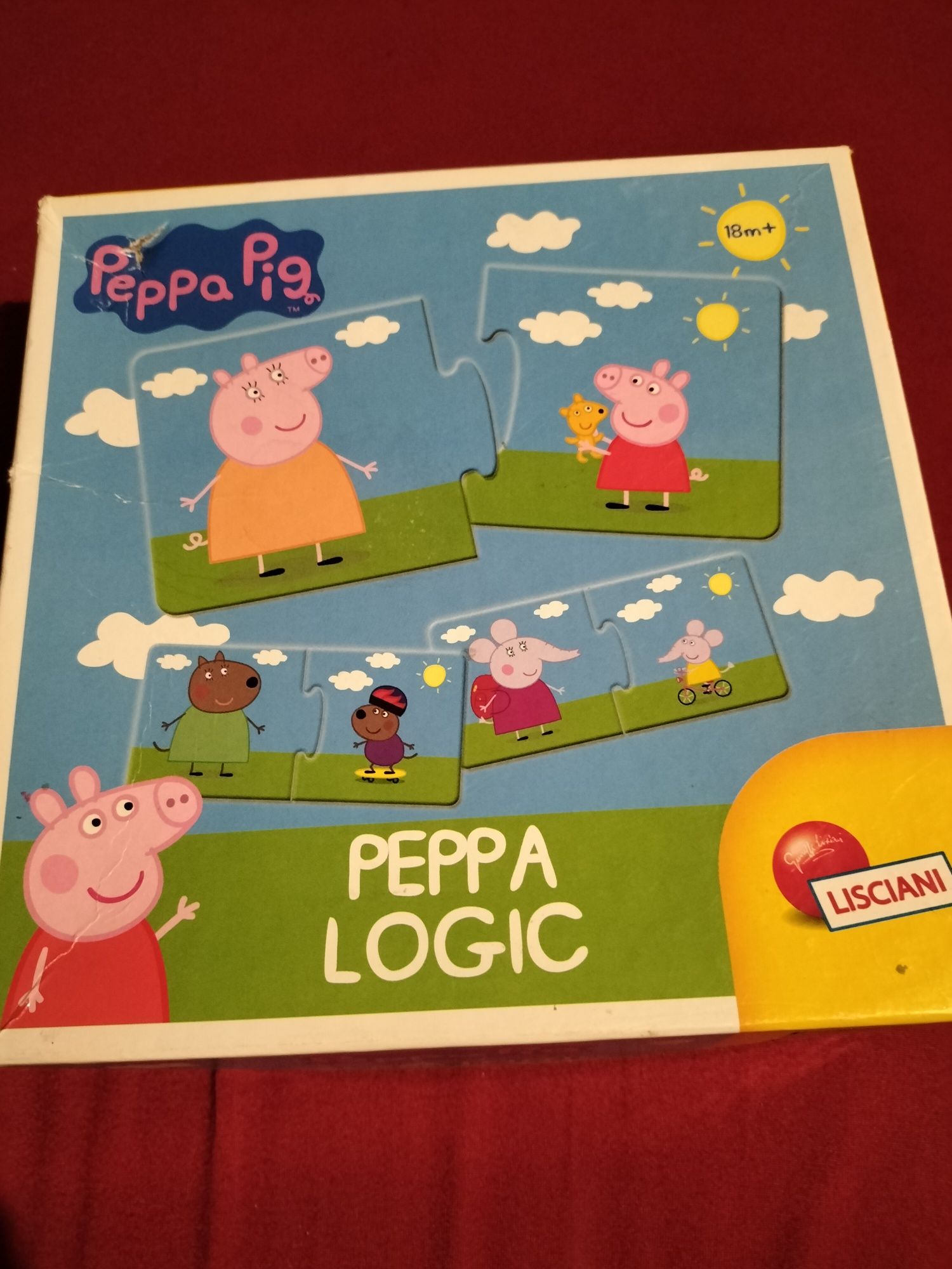 Peppa Logic układanka świnka Peppa