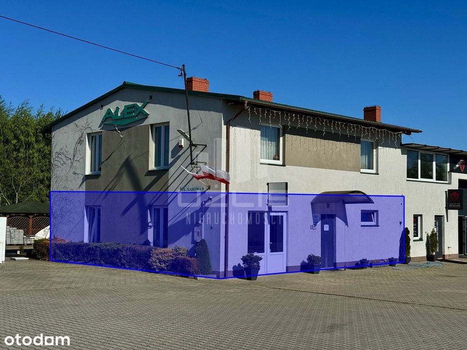 Biuro z wyposażeniem i parkingiem – 100 m²