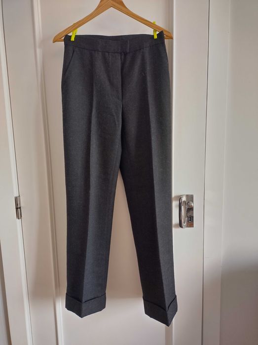 Calças fazenda preta - 60% lã