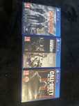 Zestaw 3 gier Playstation 4