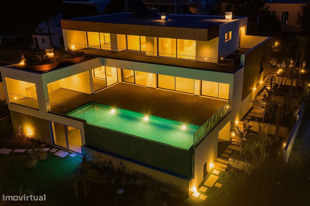 Moradia Contemporânea T5 com Piscina Infinita | Cascais