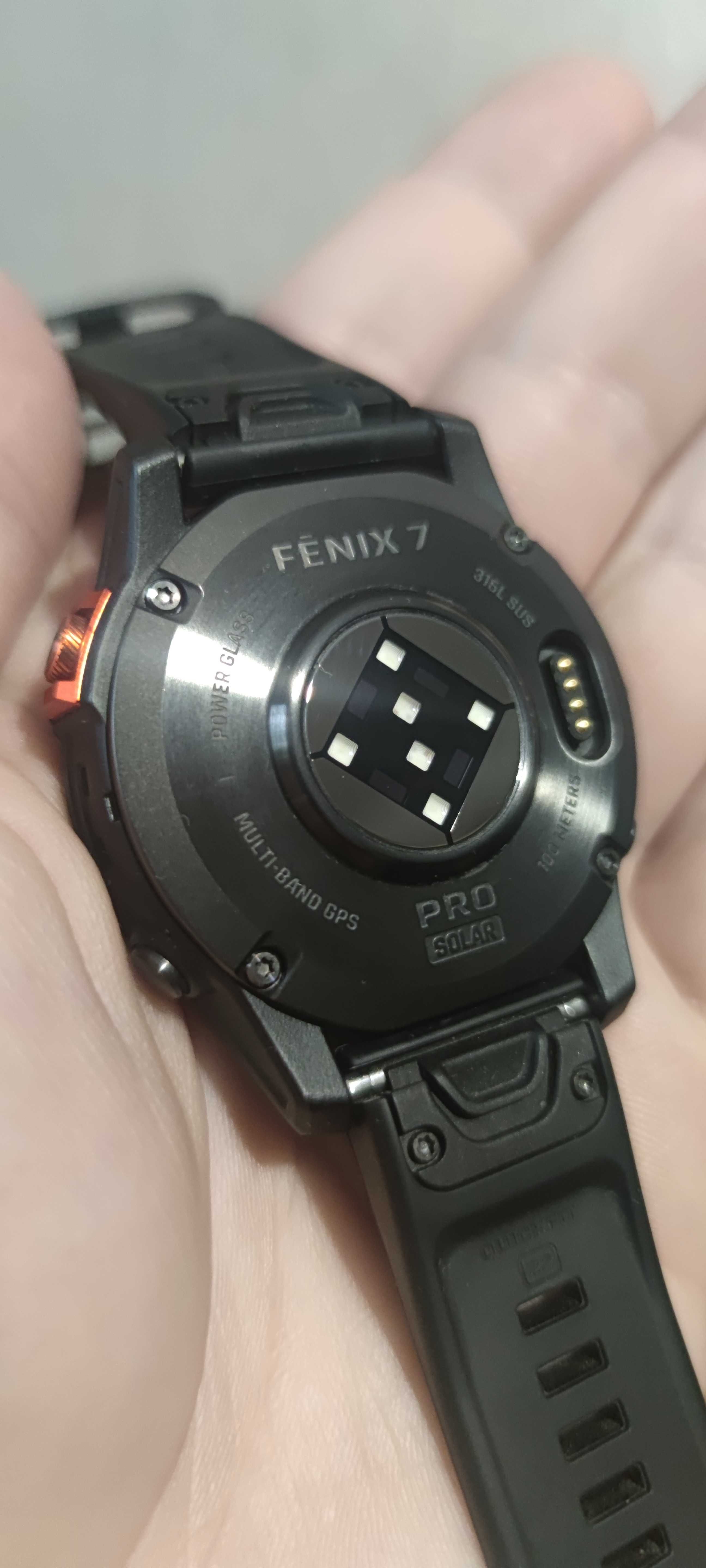 Garmin Fenix 7 Pro Solar 47мм — гарний стан, ще на гарантії!