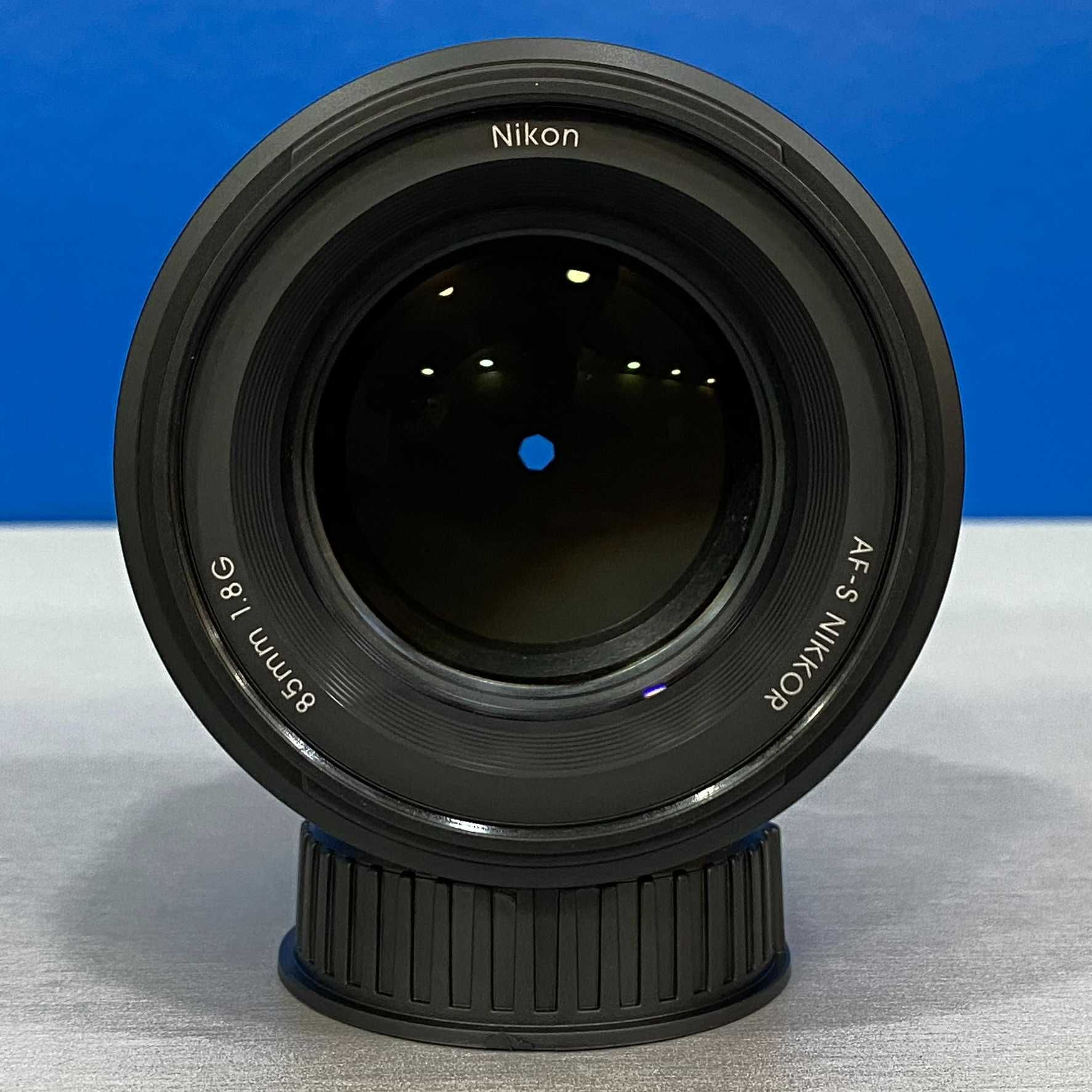 Nikon AF-S 85mm f/1.8G (NOVA - 3 ANOS DE GARANTIA)