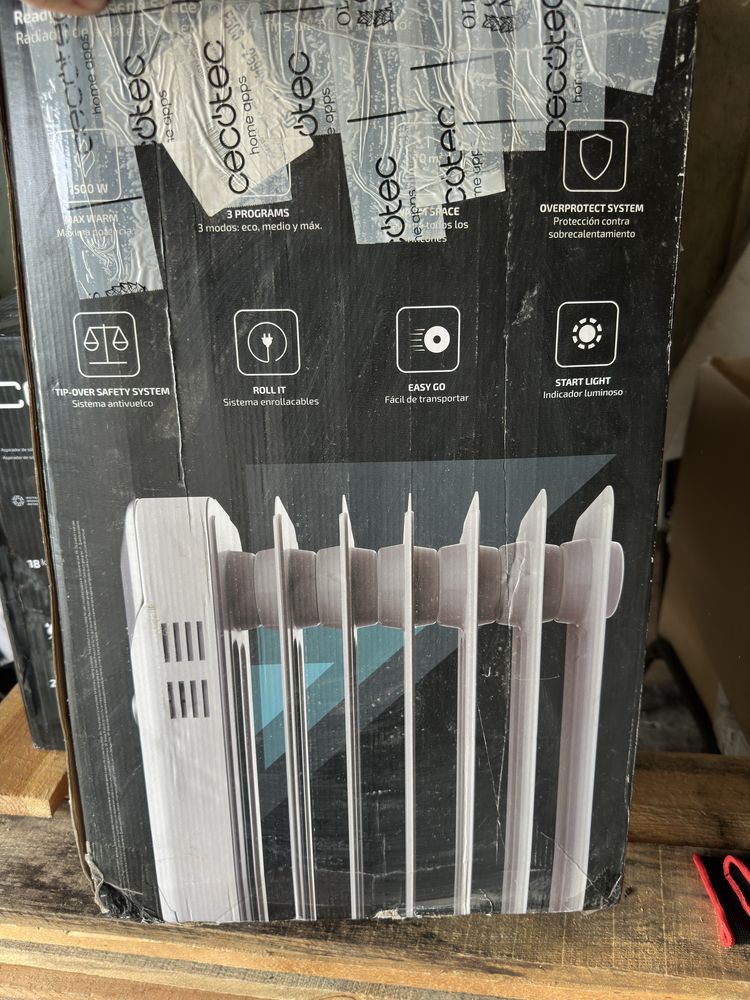Масляный радиатор, обогреватель 2500w