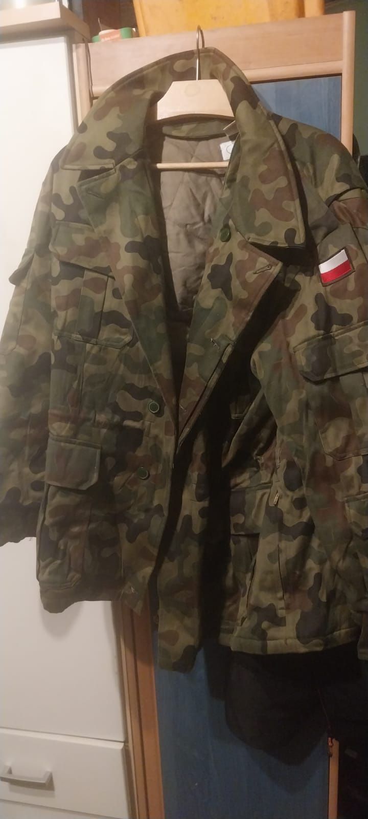 Kurtka wojskowa moro
