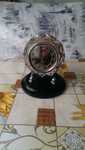 Настольные механические часы Хрустальный Маяк Made in USSR Clock Mayak