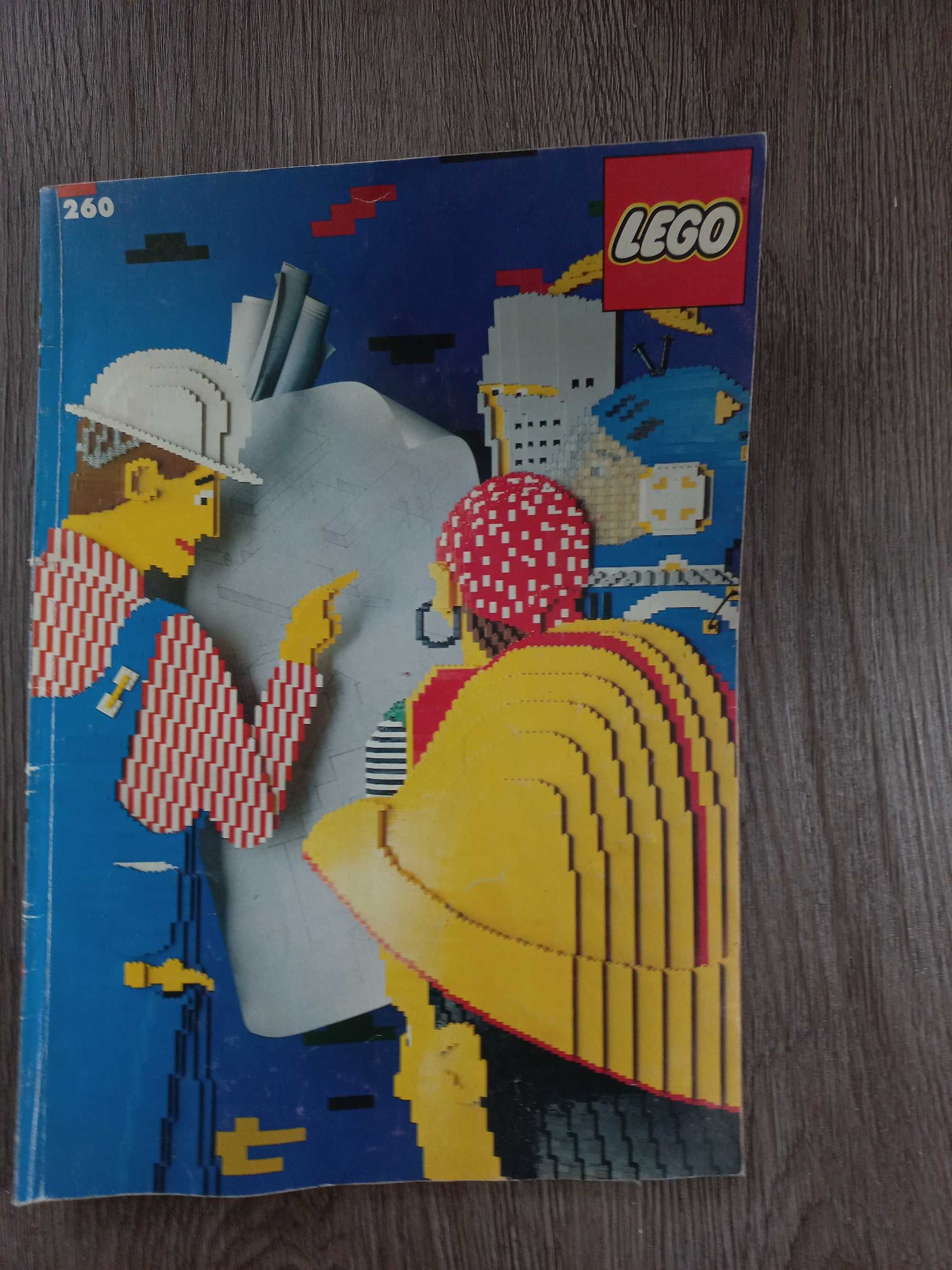 Oryginalny Katalog/Instrukcja LEGO 260 z 1990 roku.