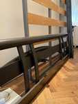 Cama de Casal em ferro e madeira