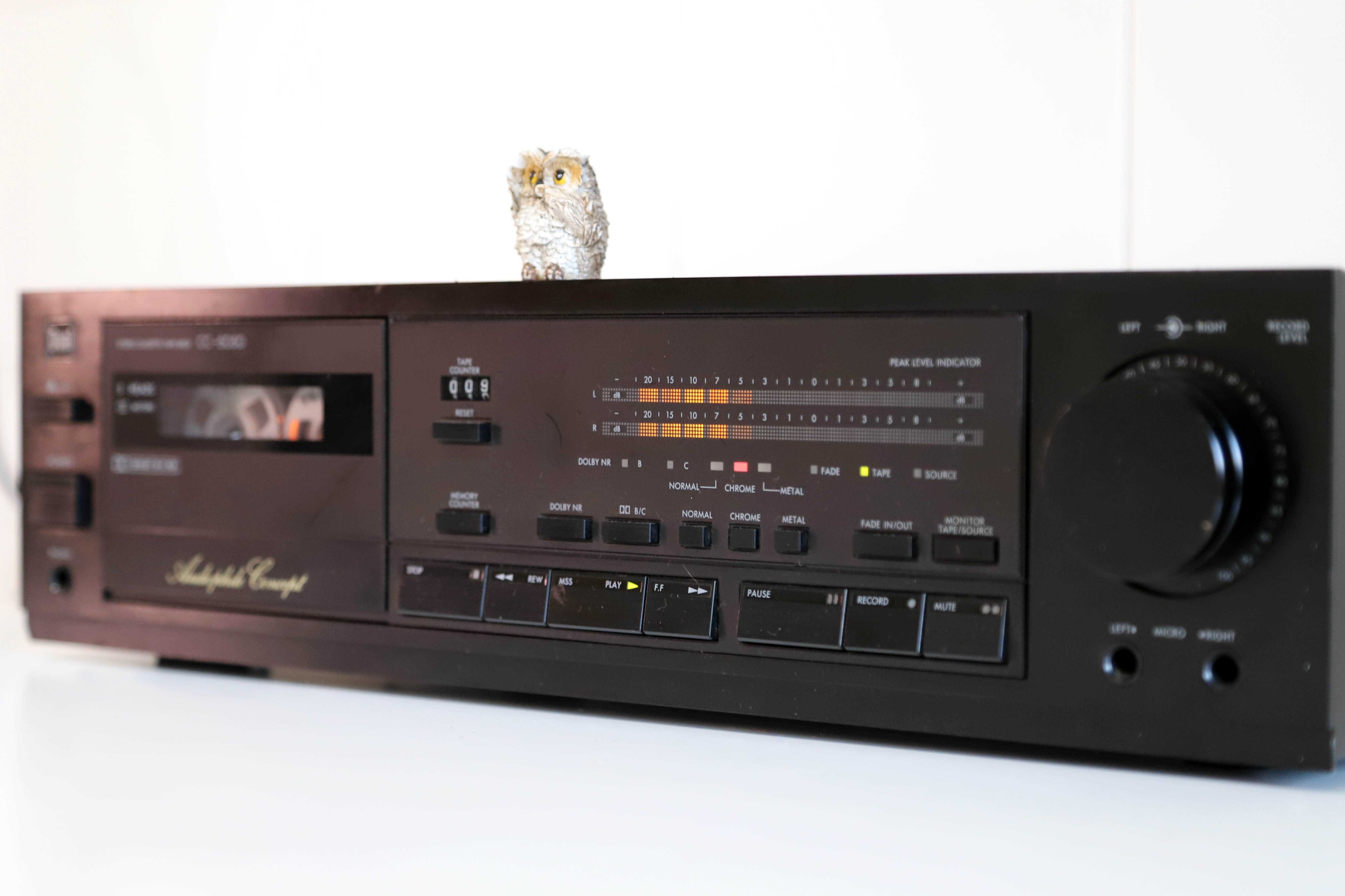 Dual CC-5050 Tape Deck Cassetes 3 cabeças