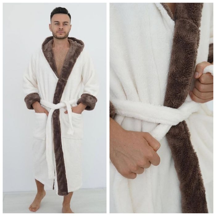 Чоловічий теплий халат