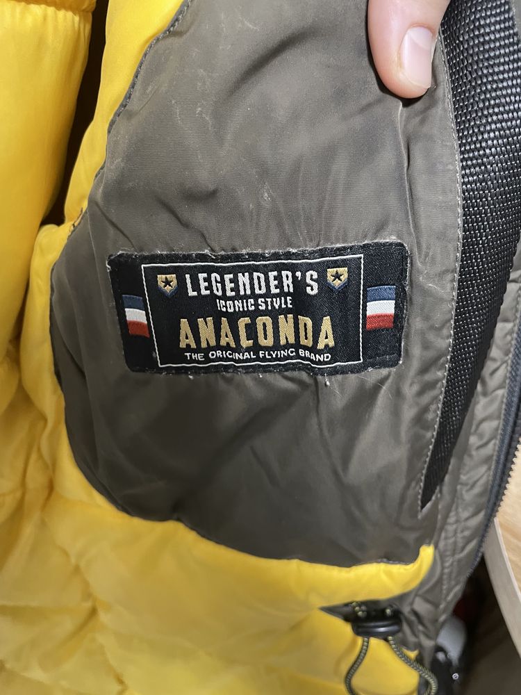 Legenders Aeronautical 1964 Man ANACONDA Winter Parka Hooded size S