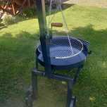 Grill ogrodowy kuty