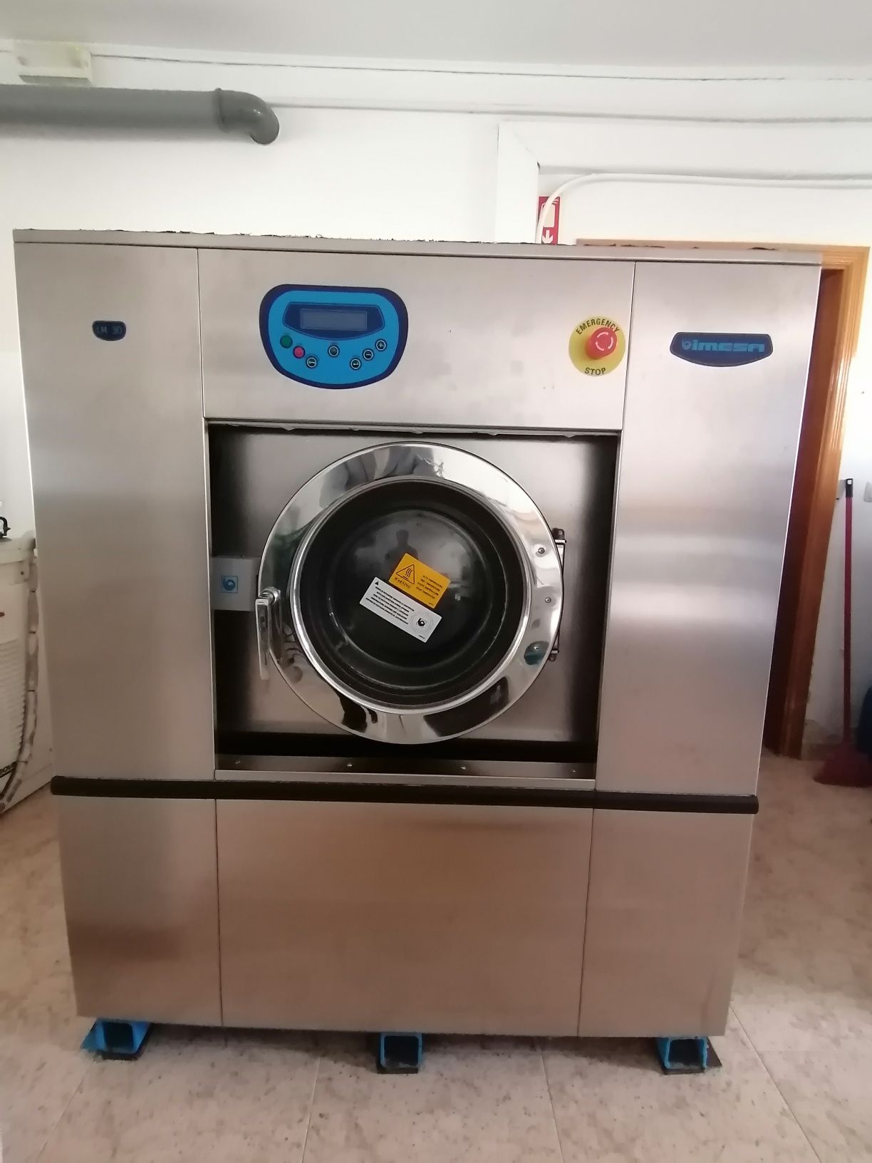Imesa máquina de lavar roupa industrial 45kg