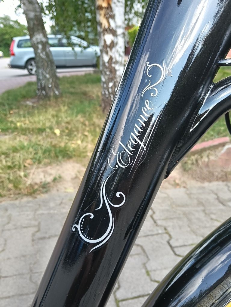 Rower damski czarny