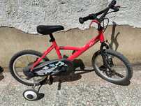 Bicicleta criança Decathlon b'twin usada roda 16" (anos 4/6)