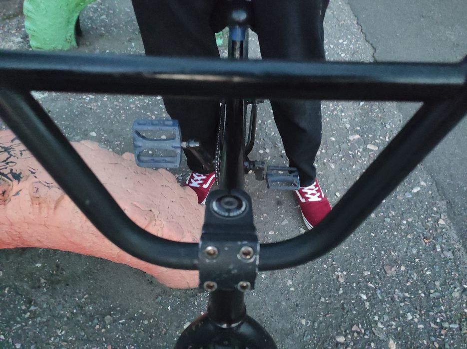 Bmx на хороших запчастях