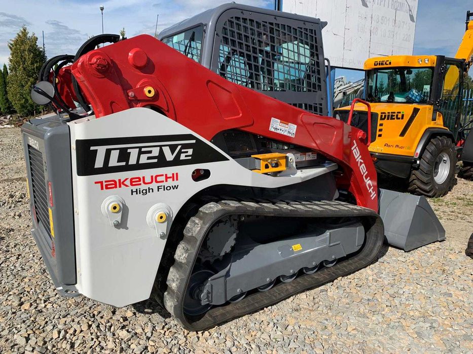 Ładowarka gąsienicowa Takeuchi TL12V2 high-flow bobcat cat t770