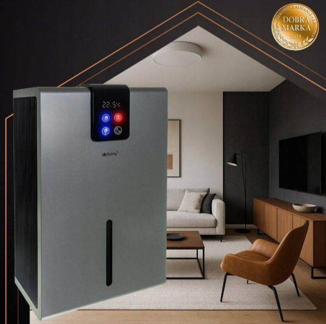 ТОП Осушувач повітря RUHHY Компакт + LED-підсвітка + гігростат + пульт