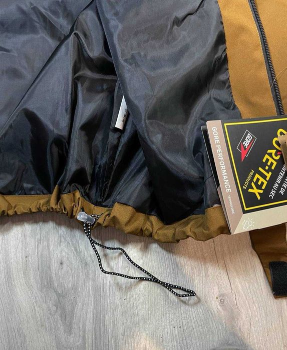 Мужская куртка/ветровка Patagonia Windshadow Parka/Gore-tex коричневая