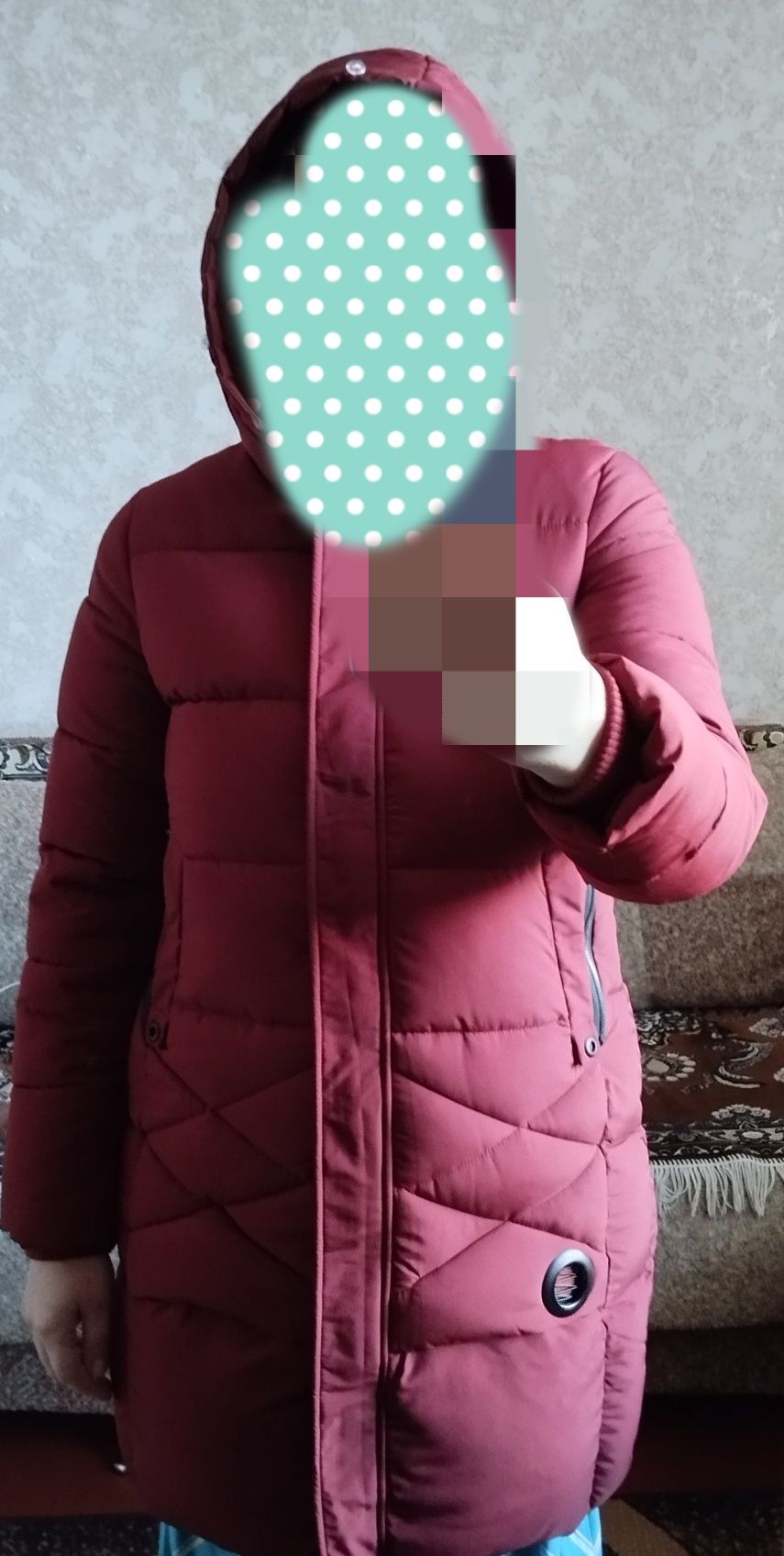 Тепла зимова нова куртка