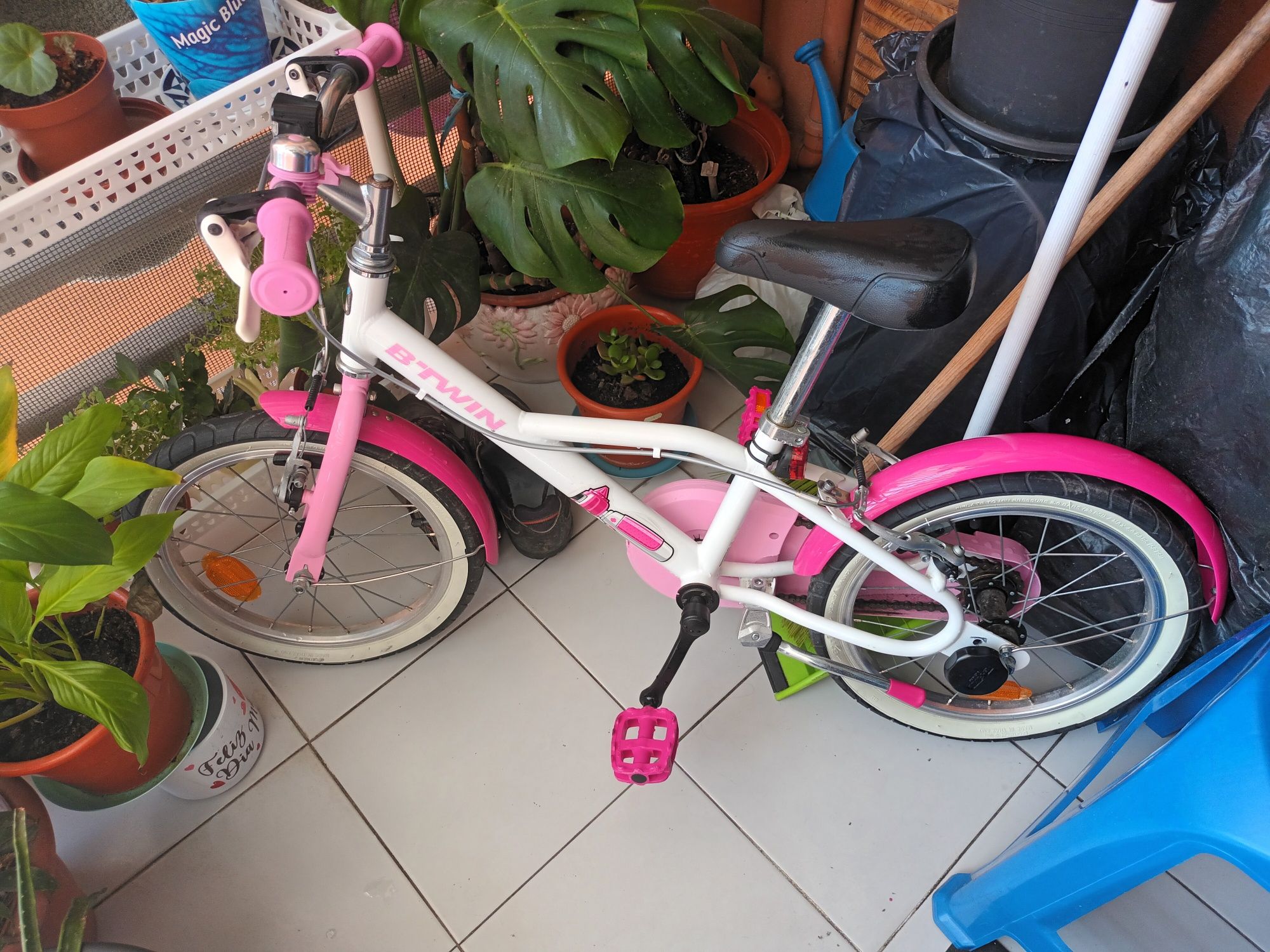 Bicicleta com rodinhas