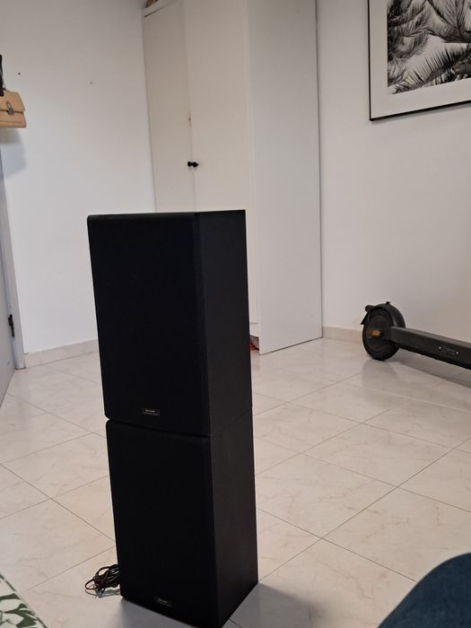 Colunas de som home cinema