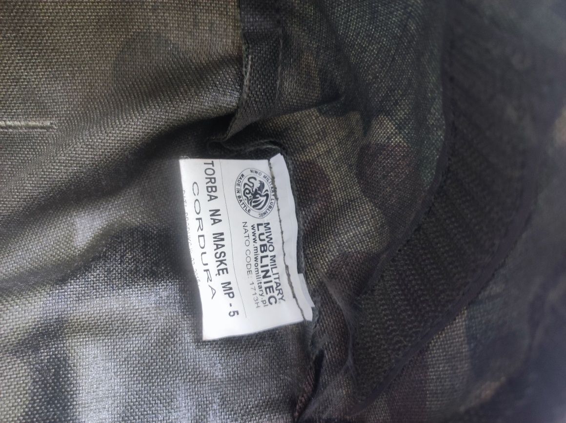 Torba na maskę mp-5 wojskowa Cordura