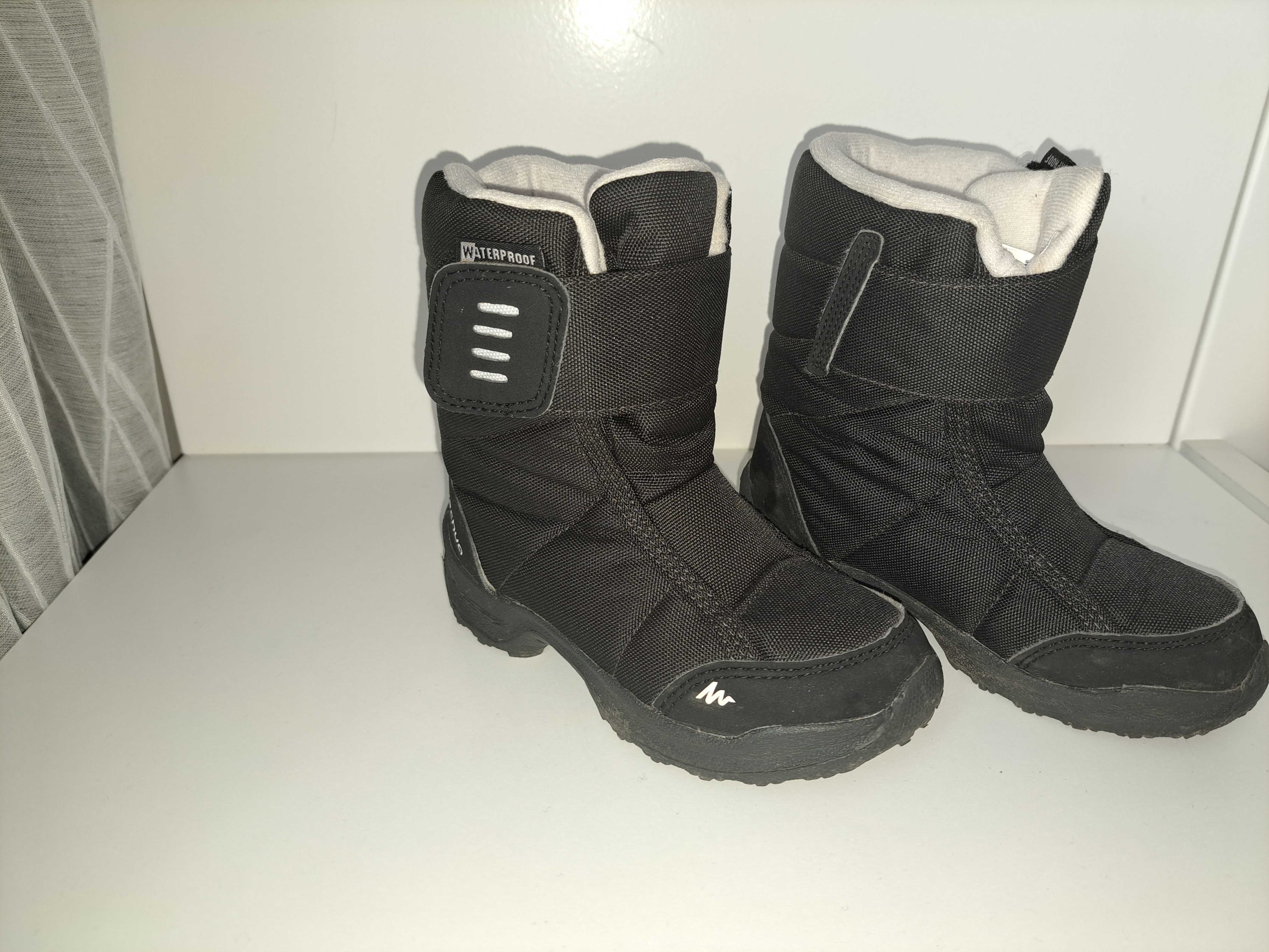 Buty śniegowce Quechua Decathlon 26 po jednym dziecku