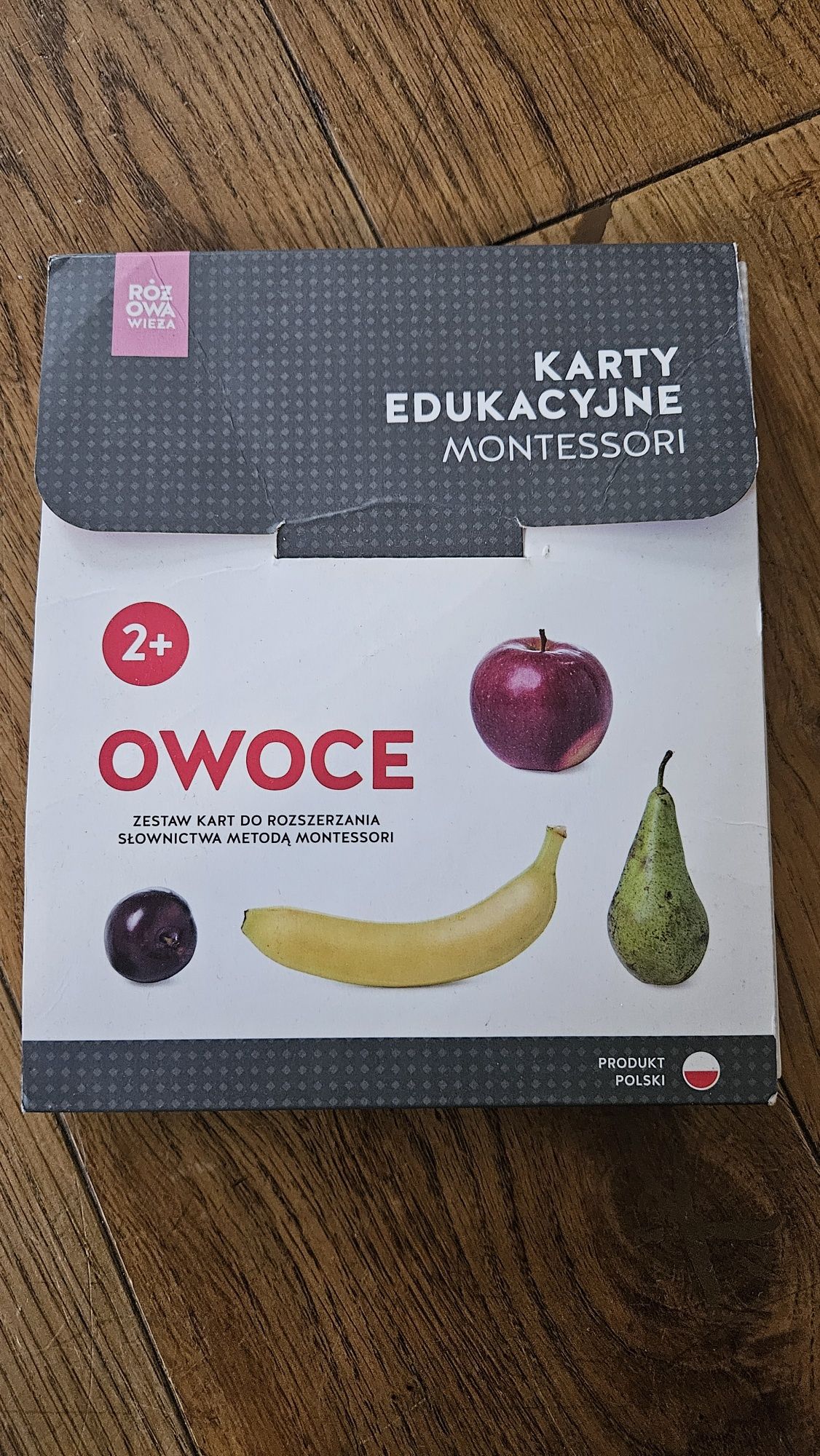 Karty edukacyjne Montessori