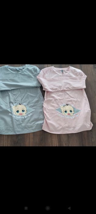 Bluzki ciążowe z długim rękawem m