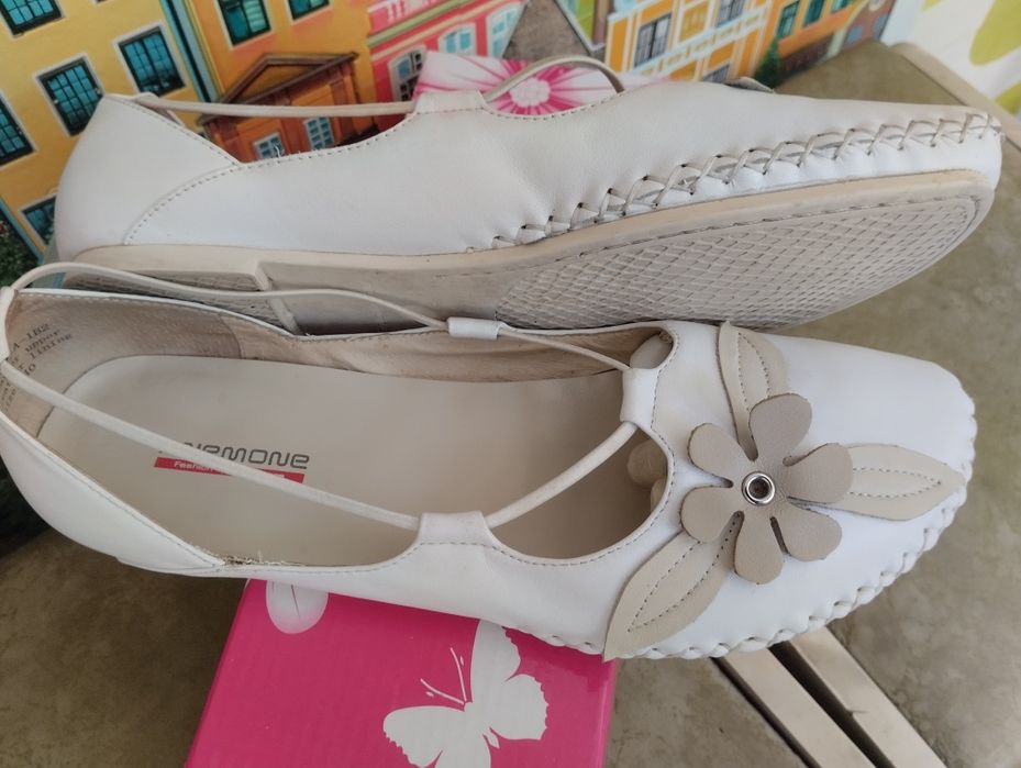 Балетки 40 натуральна шкіра