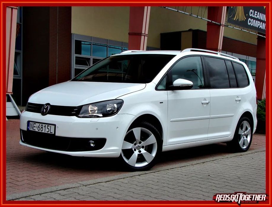 Volkswagen Touran Zarejestrowany CUP Klimatronic Nawigacja PDC Komputer Alu17 Chrom