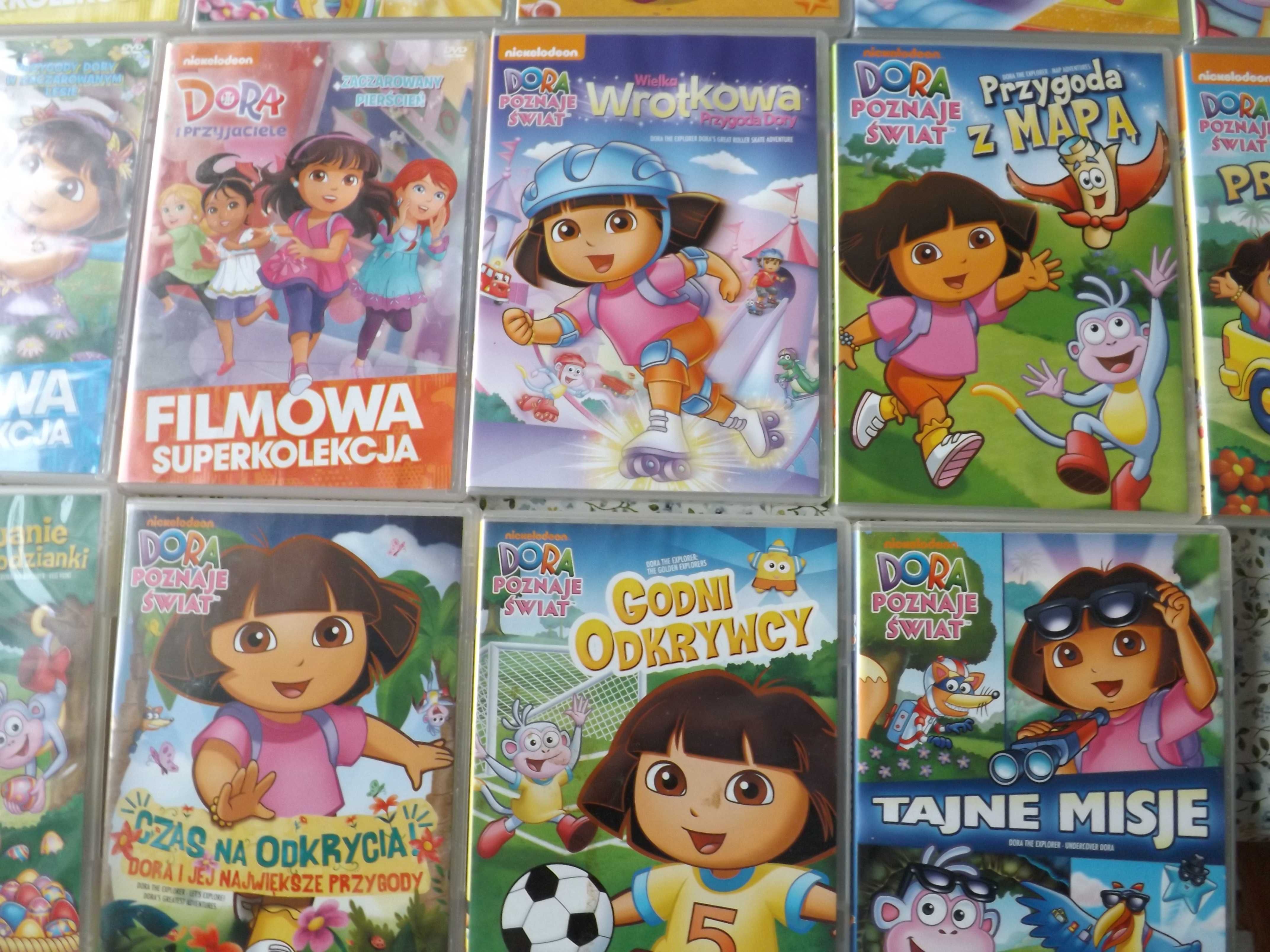 dora poznaje świat bajki filmy dvd