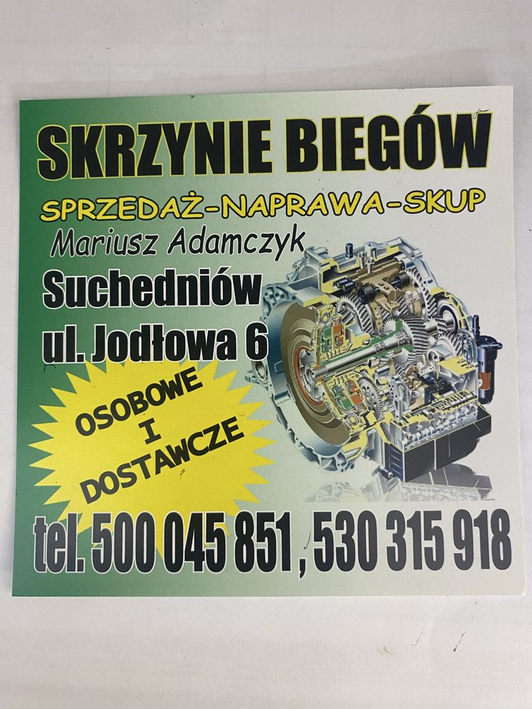 Skrzynia biegow  naprawa sprzedarz czesci do skrzyn