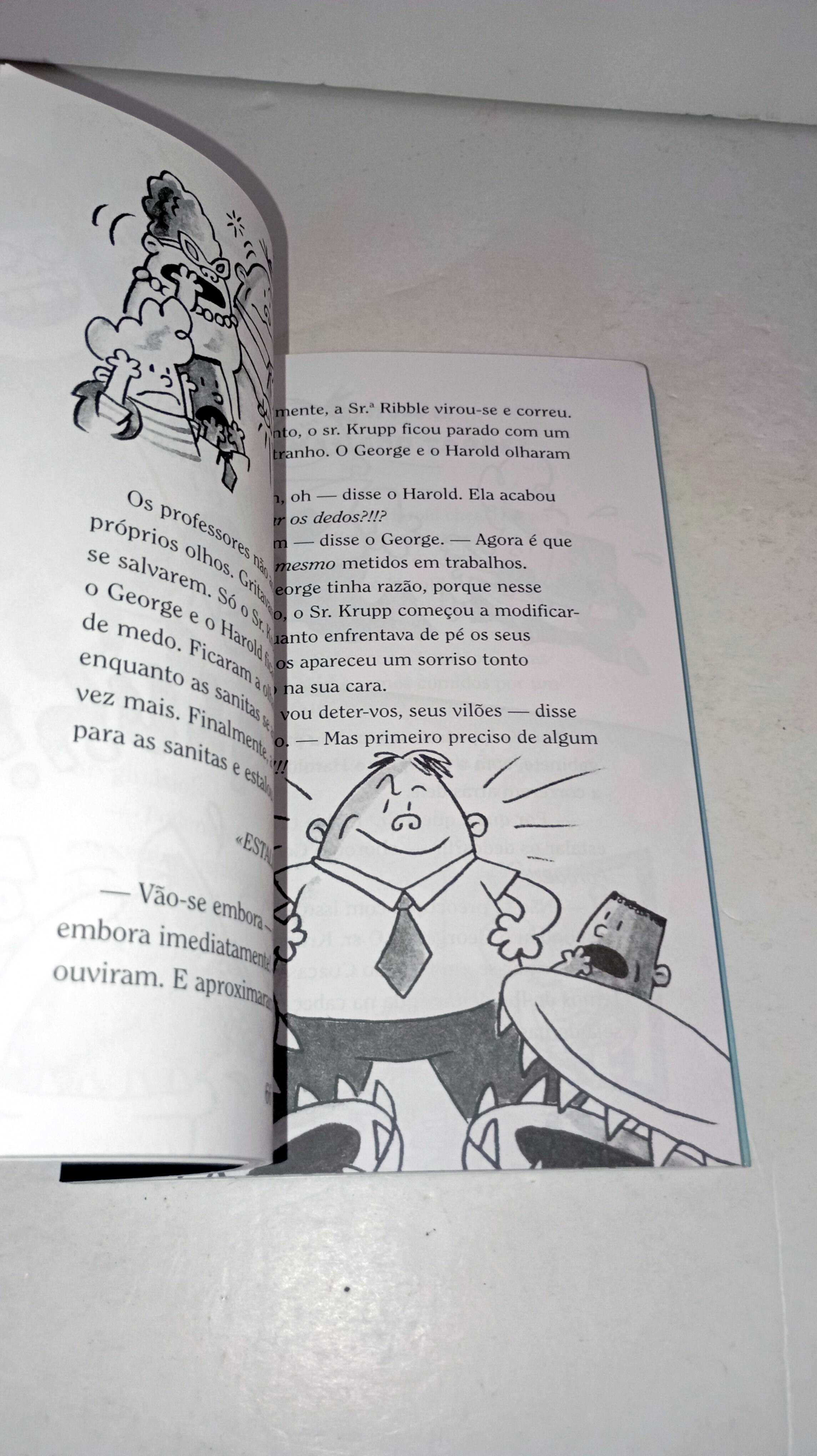 O Capitão Cuecas e o Ataque das Sanitas Falantes