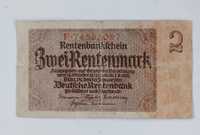 banknot 2 marki , 1937 , Niemcy