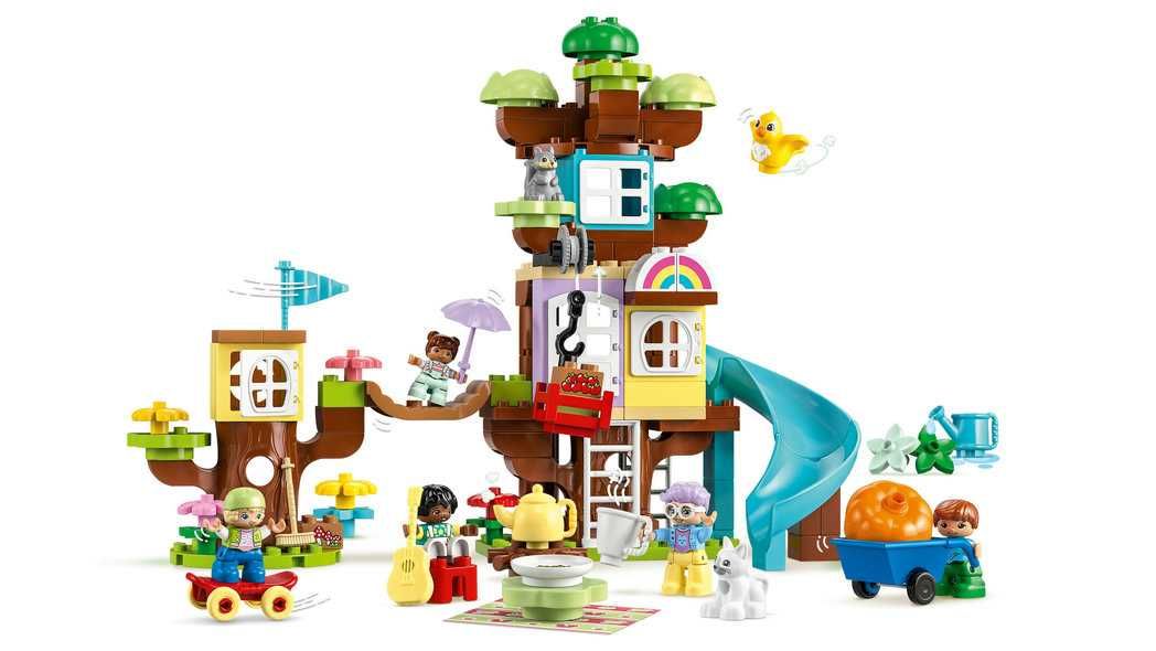 Конструктор LEGO DUPLO Будиночок на дереві 3 в 1 (10993) Лего