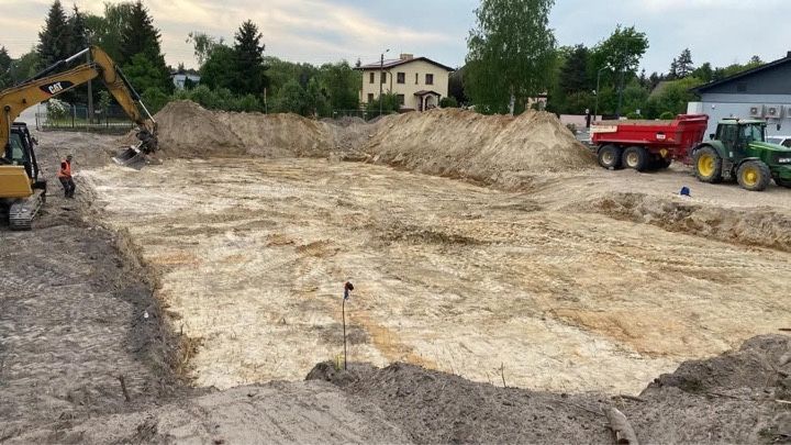 Usługi kopatka roboty ziemne wyburzenia