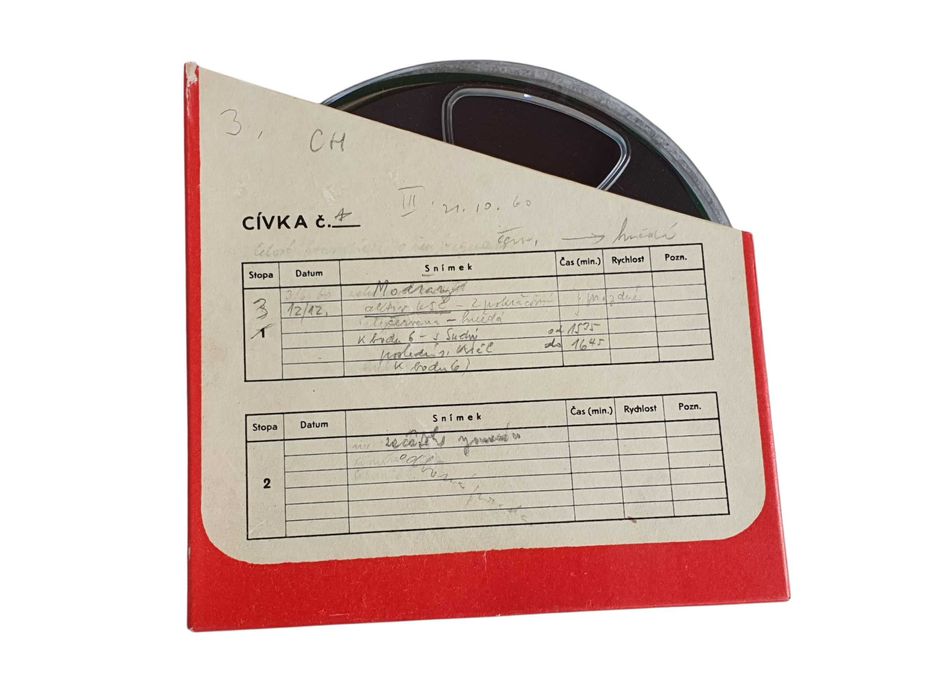 Stara taśma szpulkowa magnetofonowa SUPRAPHON CH AGFA-Wolfen lata 50