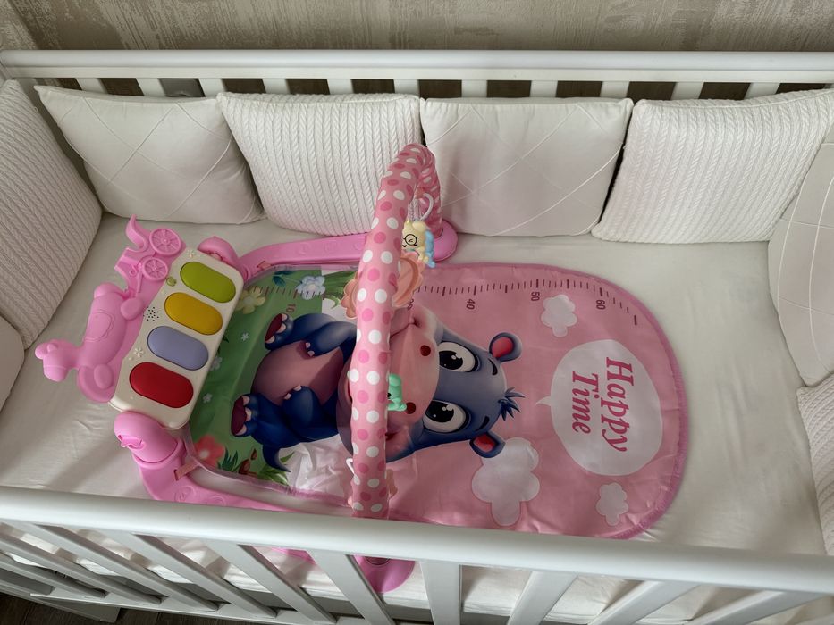 Дитячий килимок з піаніно музикальний розвиваючий