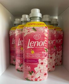 Lenor 1,4 L kwiat wiśni płyn do płukania z Niemiec 3 sztuki