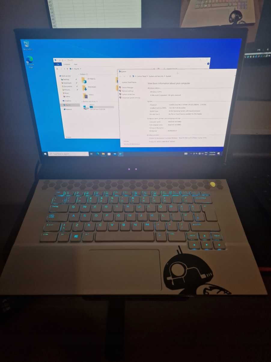 Dell Alienware M15 R2 15,6 " i7 9750H 16 GB/512 GB biały W10 RTX 2080