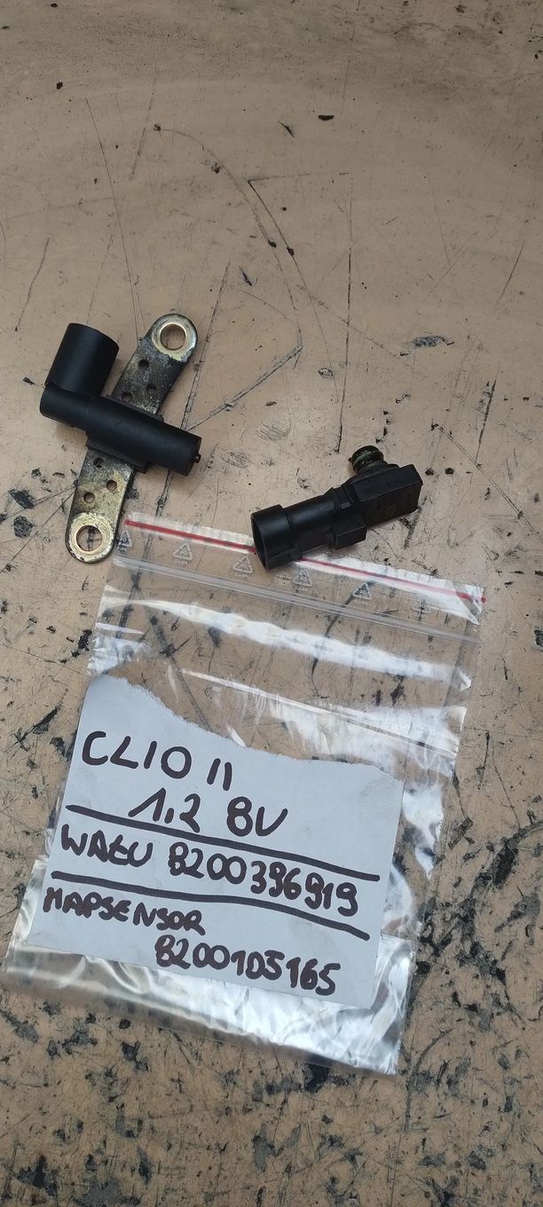 RENAULT CLIO II 1,2 8V mapsensor 8200105165 czujnik wału 8200396919