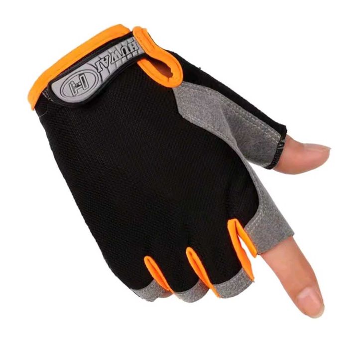 Rękawice HUWAI-O krótkie r.XL,sport,do10cm,lato,skuter,rower,hulajnoga